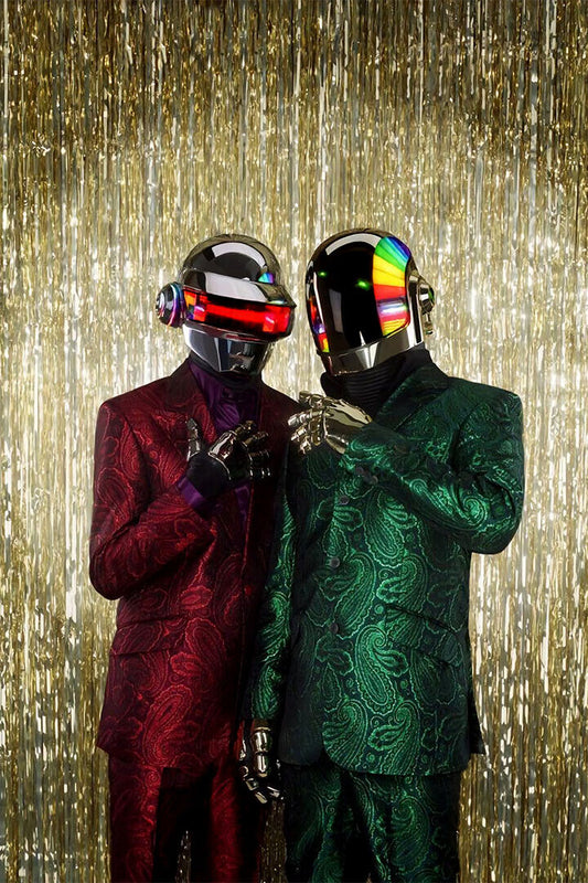 Daft Punk Music Star Men In Helmets Musician Poster Wall Art Print Home Wall Decor - xonomax