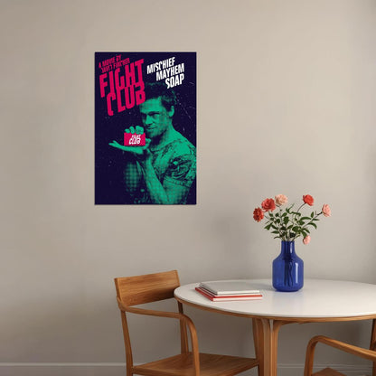 Fight Club Classic Movie Adventure Action Poster Wall Art Print Home Wall Decor - xonomax