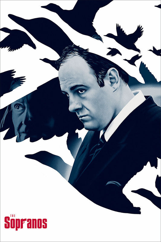 The Sopranos Tv Series Drama Crime Poster Wall Art Print Home Wall Decor - xonomax