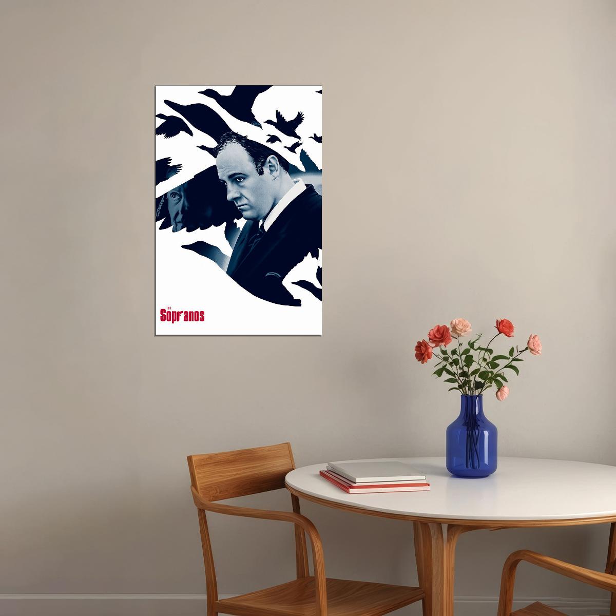 The Sopranos Tv Series Drama Crime Poster Wall Art Print Home Wall Decor - xonomax