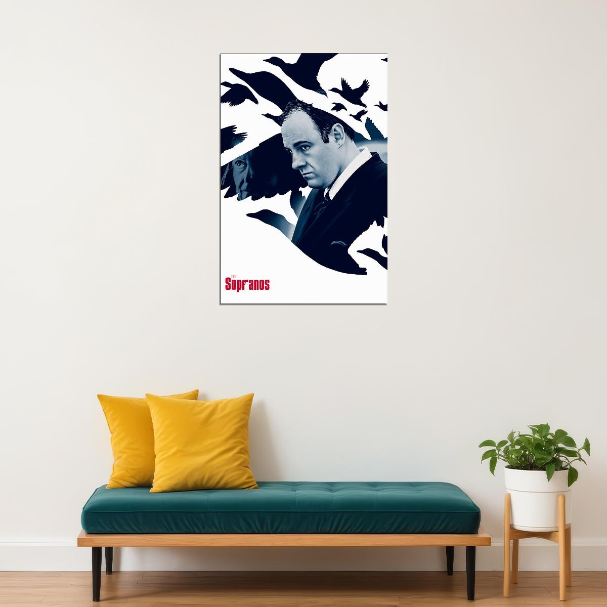 The Sopranos Tv Series Drama Crime Poster Wall Art Print Home Wall Decor - xonomax