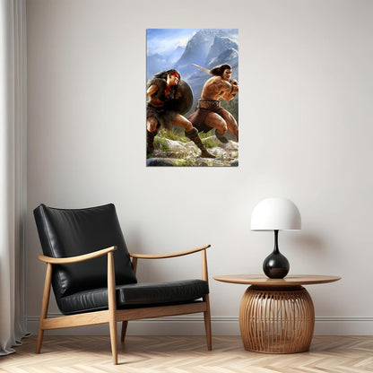 Conan Exiles Video Game Action Adventure Poster Wall Art Print Home Wall Decor - xonomax