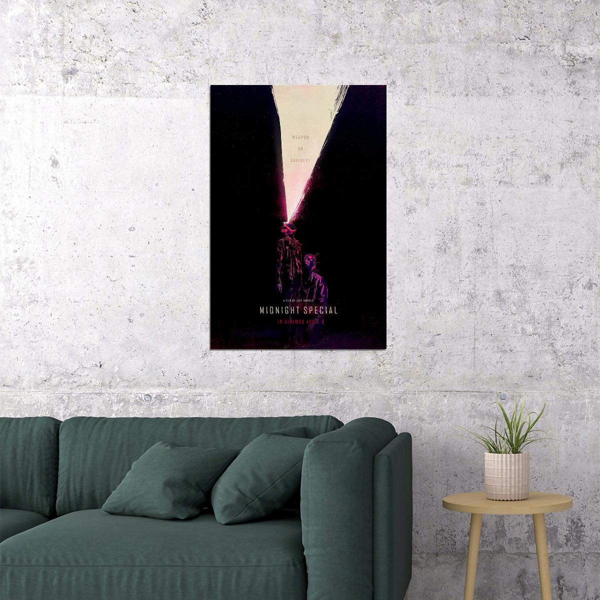 Midnight Special Classic Movie Action Science Fiction Poster Wall Art Print Home Wall Decor - xonomax