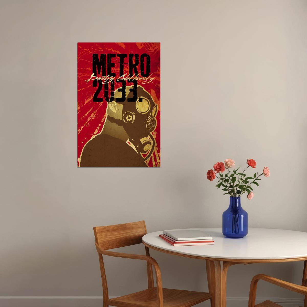 Metro Video Game First Person Marksmanship Horror Poster Wall Art Print Home Wall Decor - xonomax