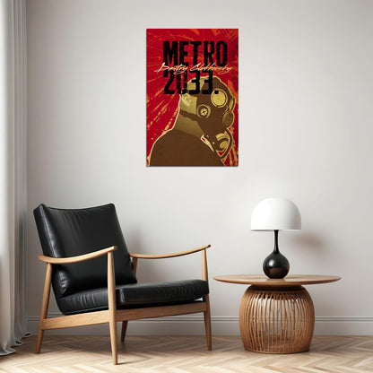 Metro Video Game First Person Marksmanship Horror Poster Wall Art Print Home Wall Decor - xonomax