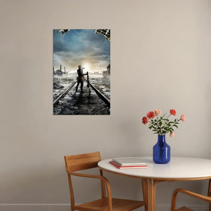 Metro Marksmanship Video Game First Person Action Poster Wall Art Print Home Wall Decor - xonomax