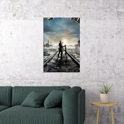 Metro Marksmanship Video Game First Person Action Poster Wall Art Print Home Wall Decor - xonomax