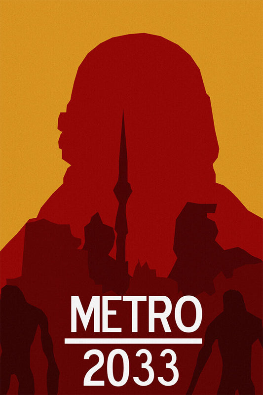 Metro Video Game First Person Marksmanship Game Poster Wall Art Print Home Wall Decor