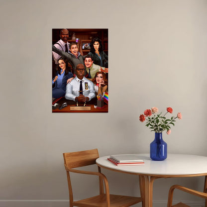 Brooklyn Nine Nine Movie Adventure Action Poster Wall Art Print Home Wall Decor - xonomax