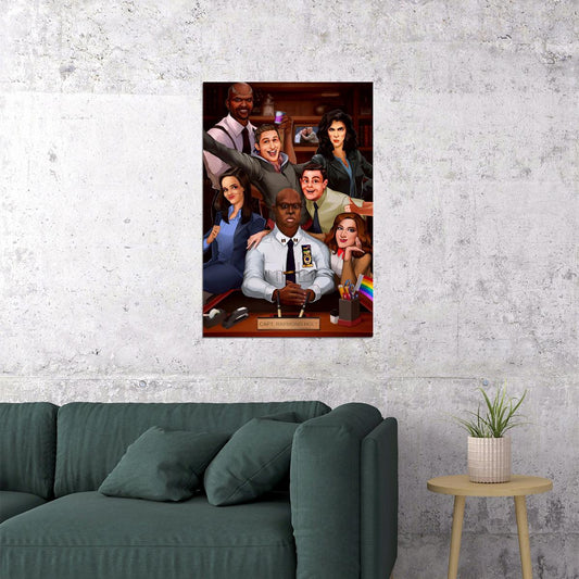 Brooklyn Nine Nine Movie Adventure Action Poster Wall Art Print Home Wall Decor - xonomax