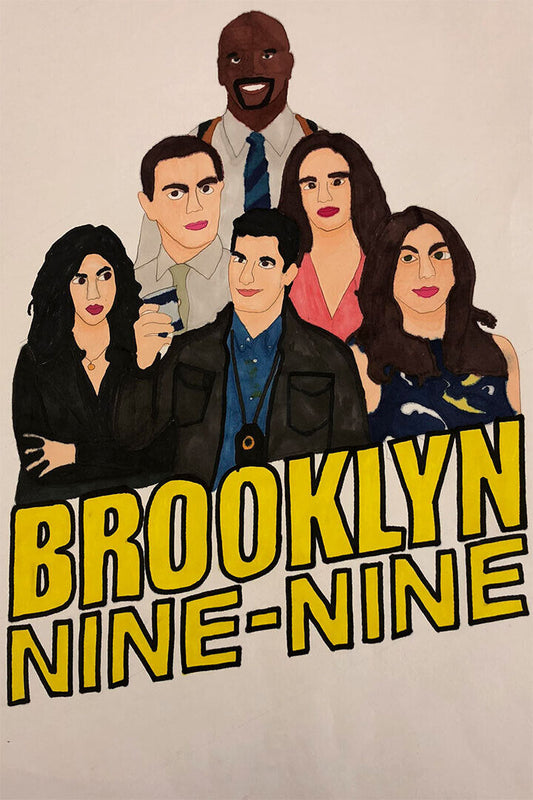 Brooklyn Nine Nine Movie Excitement Crime Poster Wall Art Print Home Wall Decor - xonomax