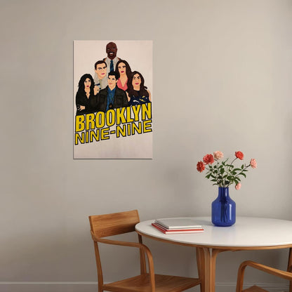 Brooklyn Nine Nine Movie Excitement Crime Poster Wall Art Print Home Wall Decor - xonomax