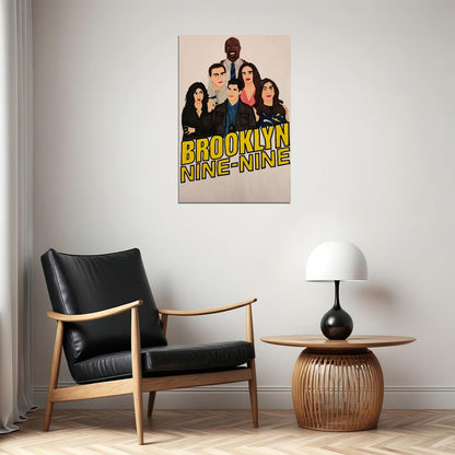 Brooklyn Nine Nine Movie Excitement Crime Poster Wall Art Print Home Wall Decor - xonomax