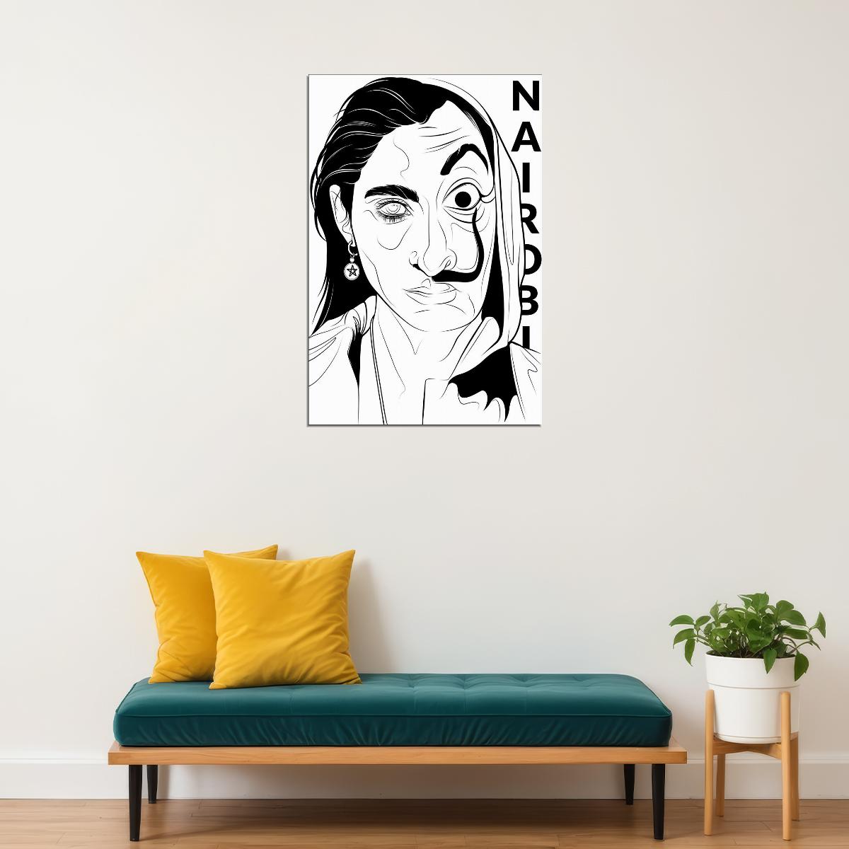 Money Heist Crime Adventure Drama Poster Wall Art Print Home Wall Decor - xonomax