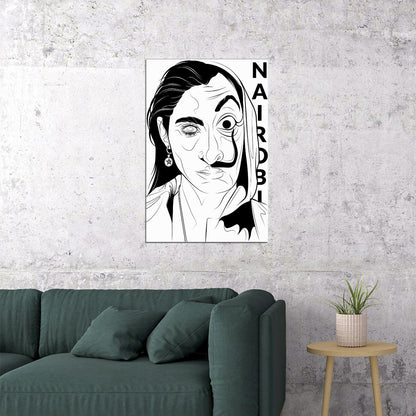 Money Heist Crime Adventure Drama Poster Wall Art Print Home Wall Decor - xonomax