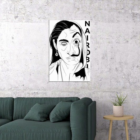 Money Heist Crime Adventure Drama Poster Wall Art Print Home Wall Decor - xonomax