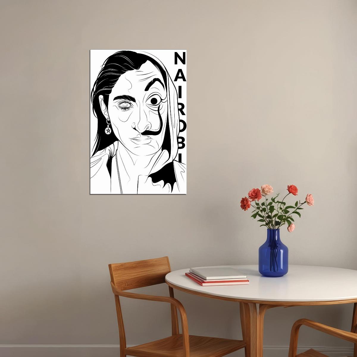 Money Heist Crime Adventure Drama Poster Wall Art Print Home Wall Decor - xonomax