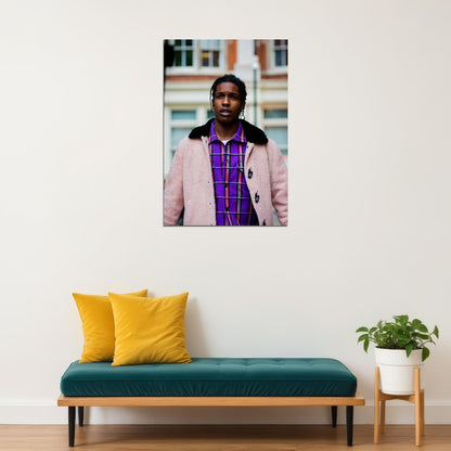 Modern Asap Rocky Rap Singer Artist Poster Wall Art Print Home Wall Decor - xonomax