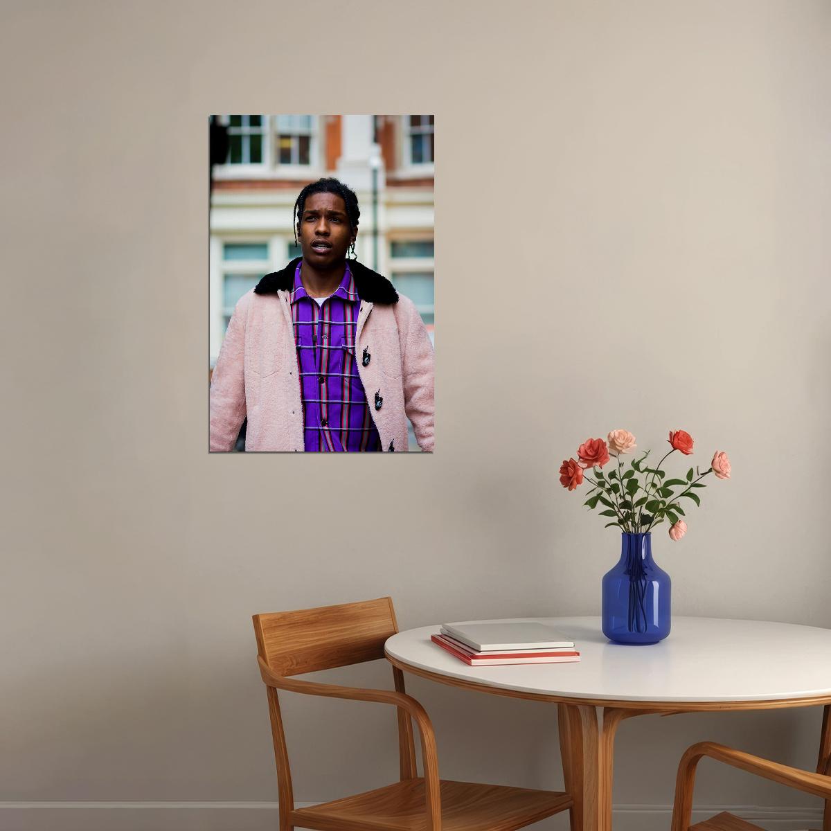 Modern Asap Rocky Rap Singer Artist Poster Wall Art Print Home Wall Decor - xonomax