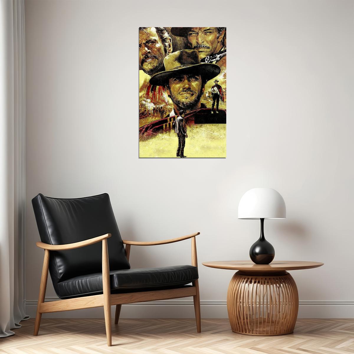 The Good The Bad The Ugly Adventure Excitement Poster Wall Art Print Home Wall Decor - xonomax