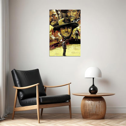 The Good The Bad The Ugly Adventure Excitement Poster Wall Art Print Home Wall Decor - xonomax