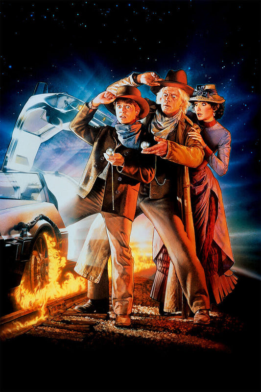 Back To The Future Classic Movie Science Fiction Poster Wall Art Print Home Wall Decor - xonomax