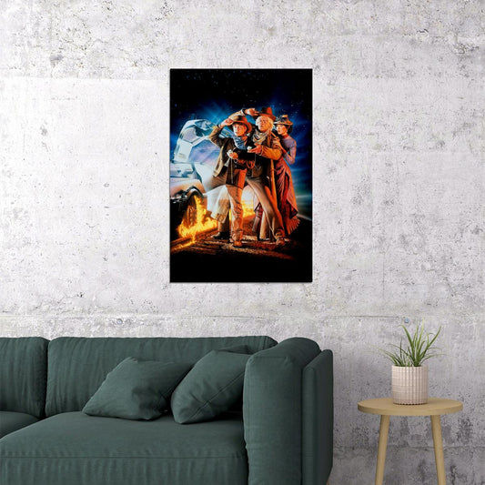 Back To The Future Classic Movie Science Fiction Poster Wall Art Print Home Wall Decor - xonomax