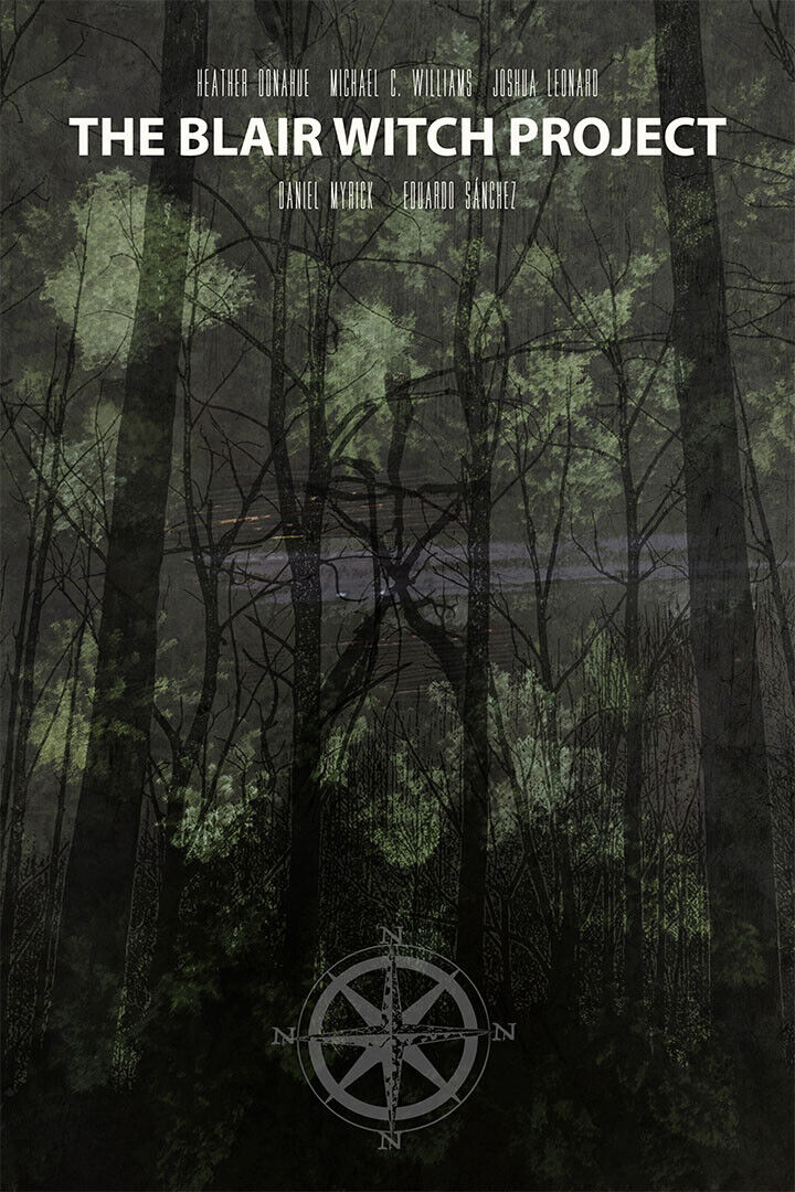 The Blair Witch Project Movie Horror Mystery Poster Wall Art Print Home Wall Decor - xonomax
