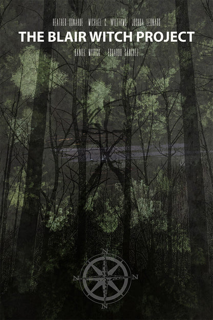 The Blair Witch Project Movie Horror Mystery Poster Wall Art Print Home Wall Decor - xonomax