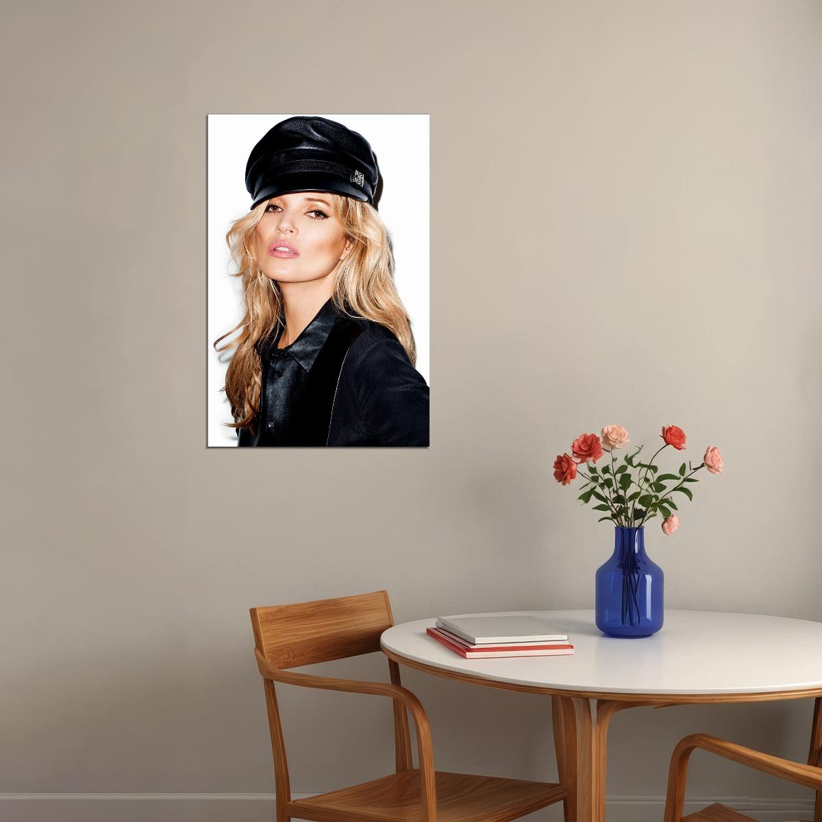 Kate Moss Fashion Style Icon Beautiful Artist Poster Wall Art Print Home Wall Decor - xonomax