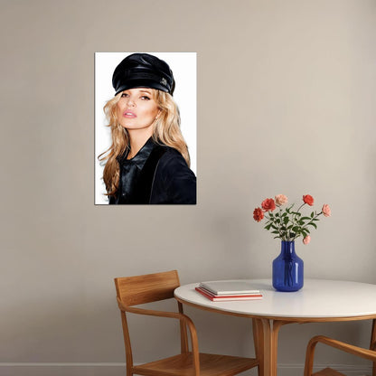 Kate Moss Fashion Style Icon Beautiful Artist Poster Wall Art Print Home Wall Decor - xonomax