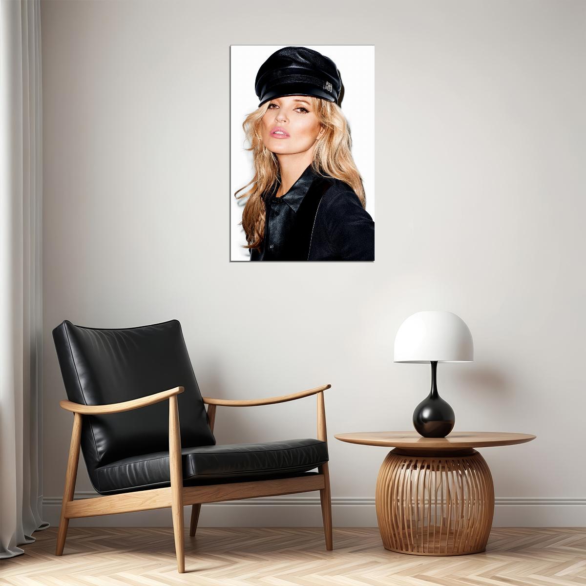 Kate Moss Fashion Style Icon Beautiful Artist Poster Wall Art Print Home Wall Decor - xonomax