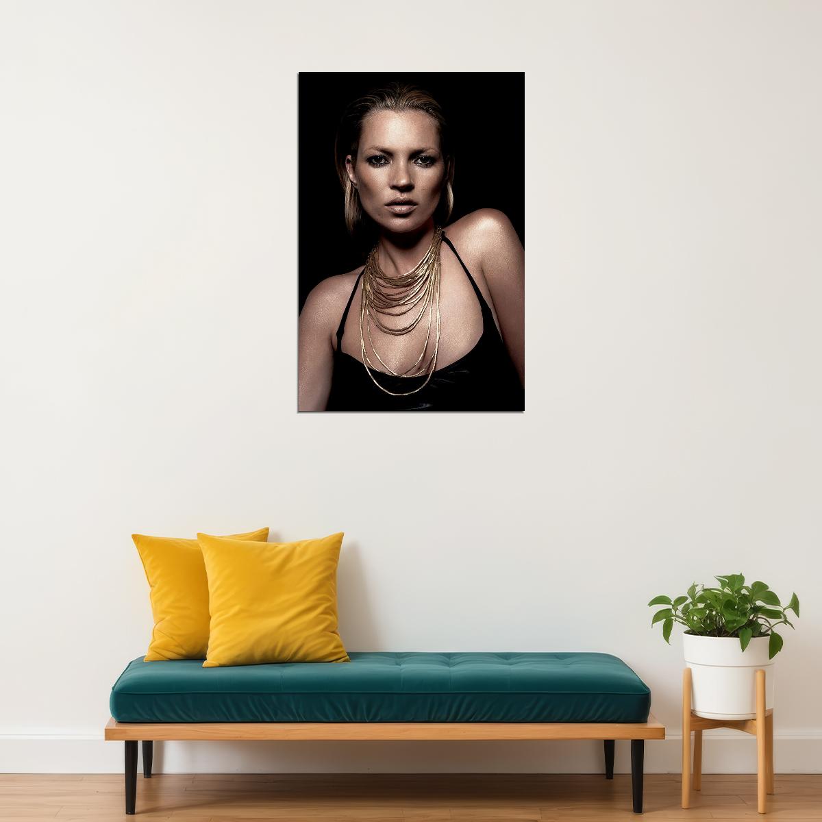 Kate Moss Fashion Beautiful Artist Poster Wall Art Print Home Wall Decor - xonomax