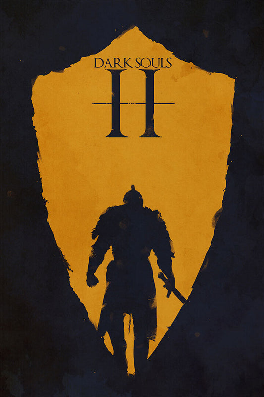 Dark Souls 2 Video Game Action Role Playing Poster Wall Art Print Home Wall Decor