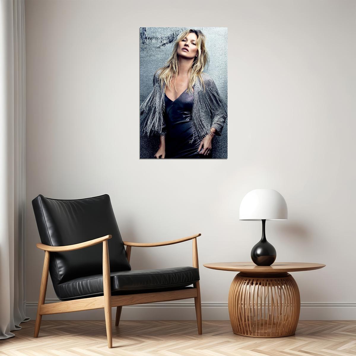 Kate Moss Model Artist Fashion Icon Poster Wall Art Print Home Wall Decor - xonomax