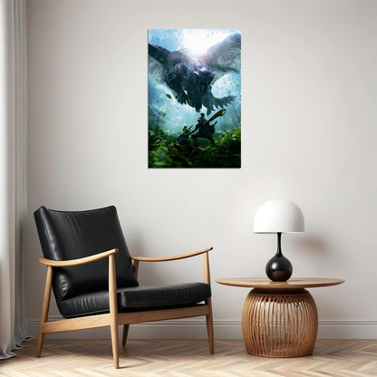 Monster Hunter World Iceborne Action Role Playing Poster Wall Art Print Home Wall Decor