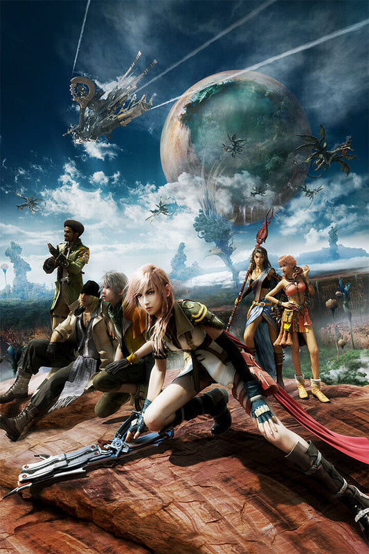 Final Fantasy Xii Video Game Role Playing Poster Wall Art Print Home Wall Decor