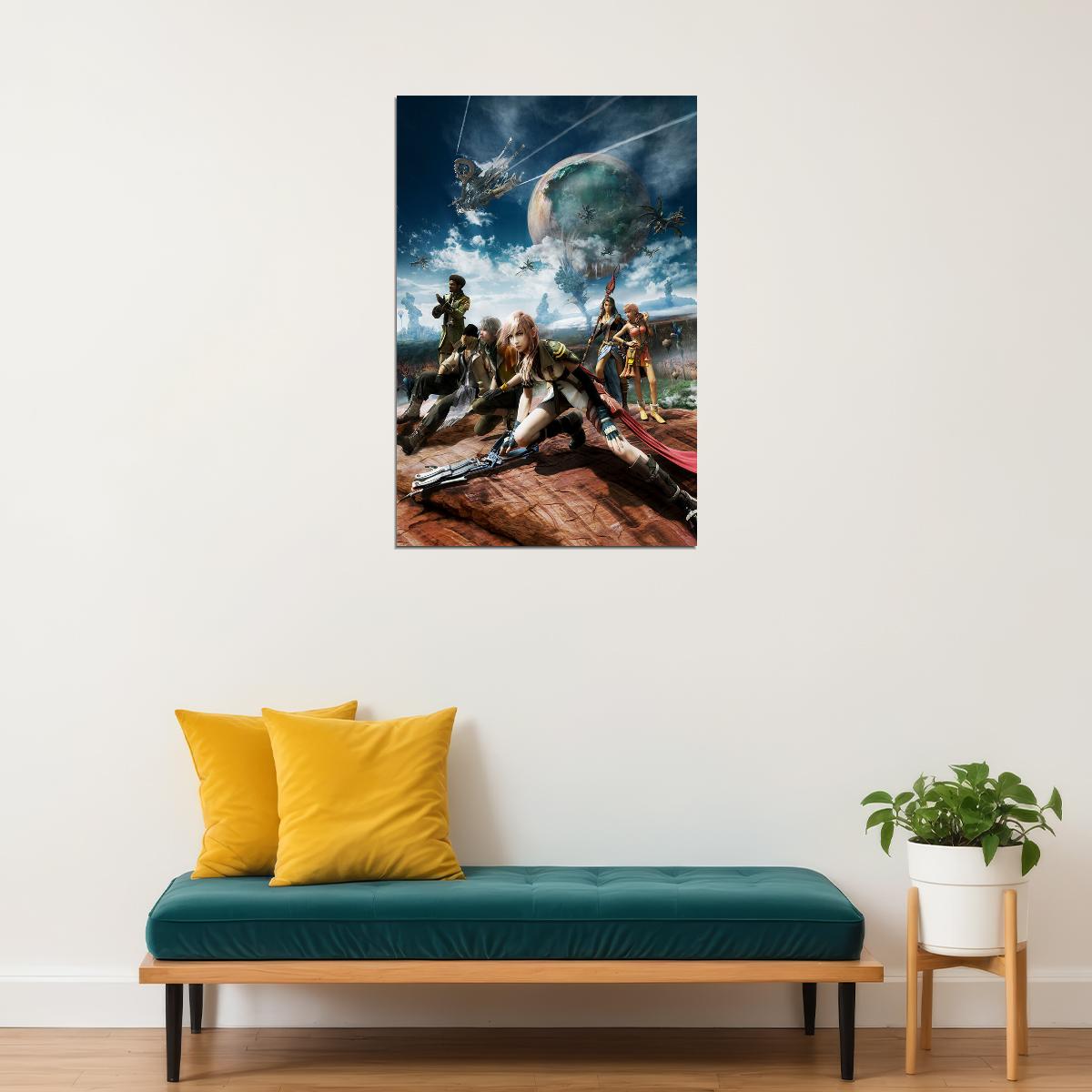 Final Fantasy Xii Video Game Role Playing Poster Wall Art Print Home Wall Decor