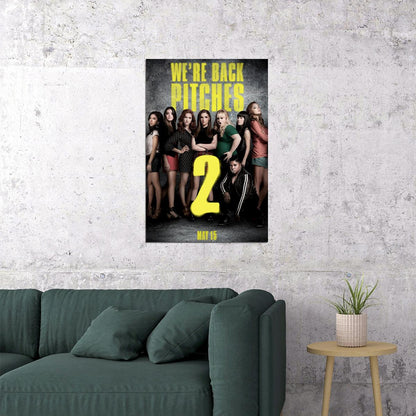 Pitch Perfect 2 Movie Poster Wall Art Print Home Wall Decor - xonomax
