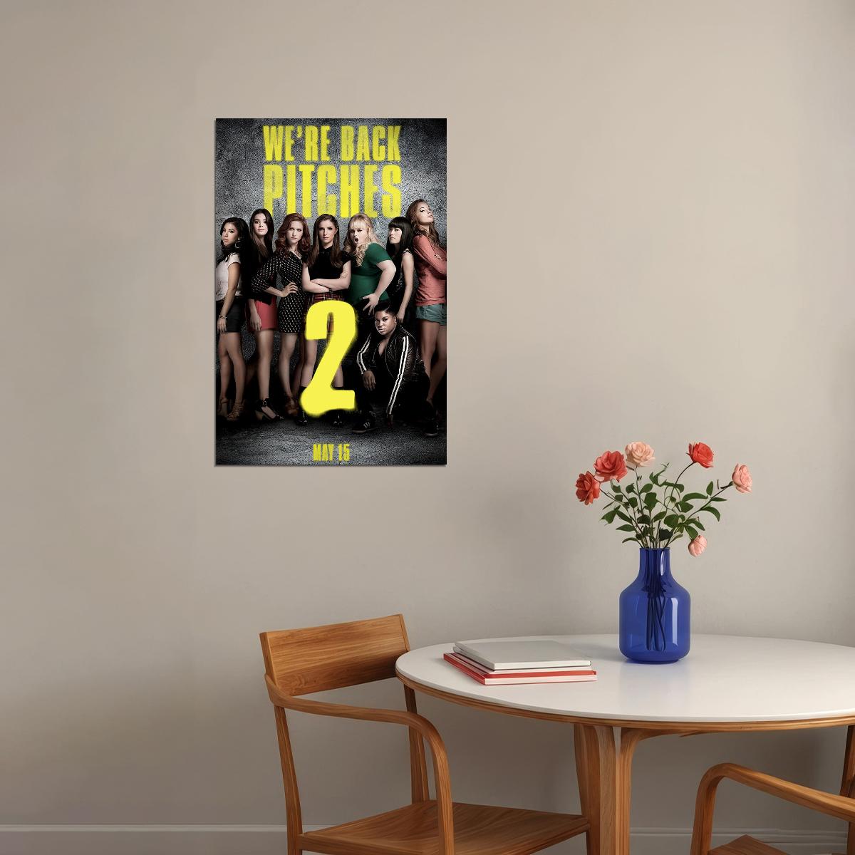 Pitch Perfect 2 Movie Poster Wall Art Print Home Wall Decor - xonomax
