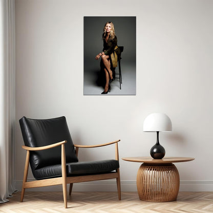 Kate Moss Artist Icon Fashion Model Poster Wall Art Print Home Wall Decor - xonomax
