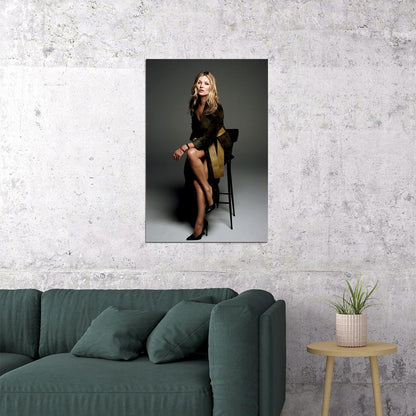 Kate Moss Artist Icon Fashion Model Poster Wall Art Print Home Wall Decor - xonomax