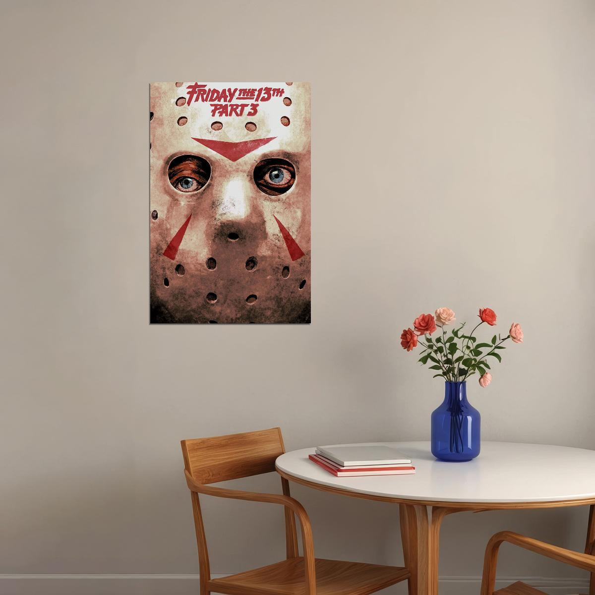 Friday The 13th Movie Thriller Horror Poster Wall Art Print Home Wall Decor - xonomax