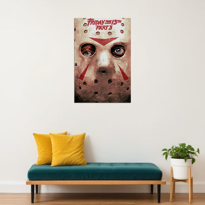 Friday The 13th Movie Thriller Horror Poster Wall Art Print Home Wall Decor - xonomax