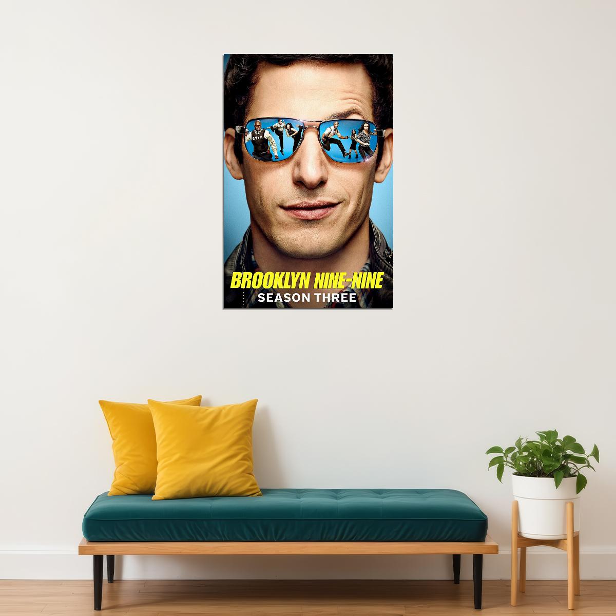 Brooklyn Nine Nine Movie Excitement Crime Poster Wall Art Print Home Wall Decor - xonomax