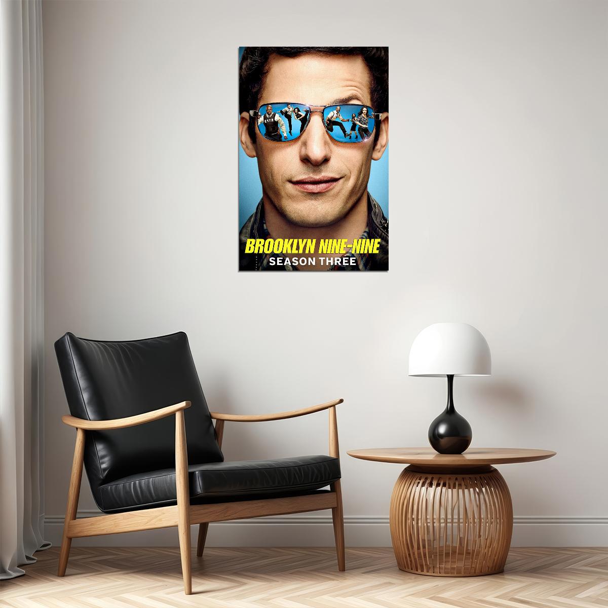 Brooklyn Nine Nine Movie Excitement Crime Poster Wall Art Print Home Wall Decor - xonomax