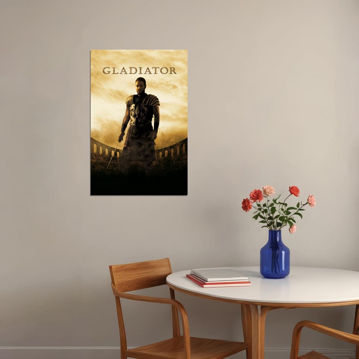 Gladiator Movie Action Drama Adventure Poster Wall Art Print Home Wall Decor - xonomax
