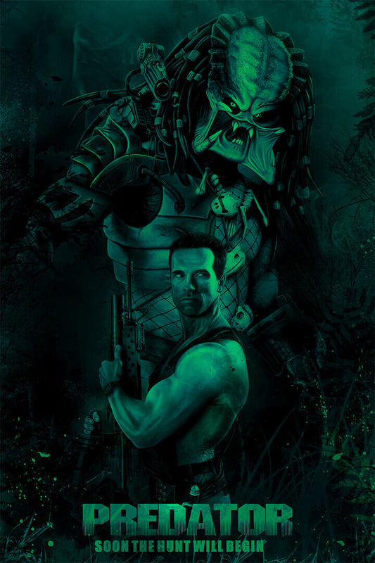 Predator Classic Movie Adventure Action Poster Wall Art Print Home Wall Decor - xonomax