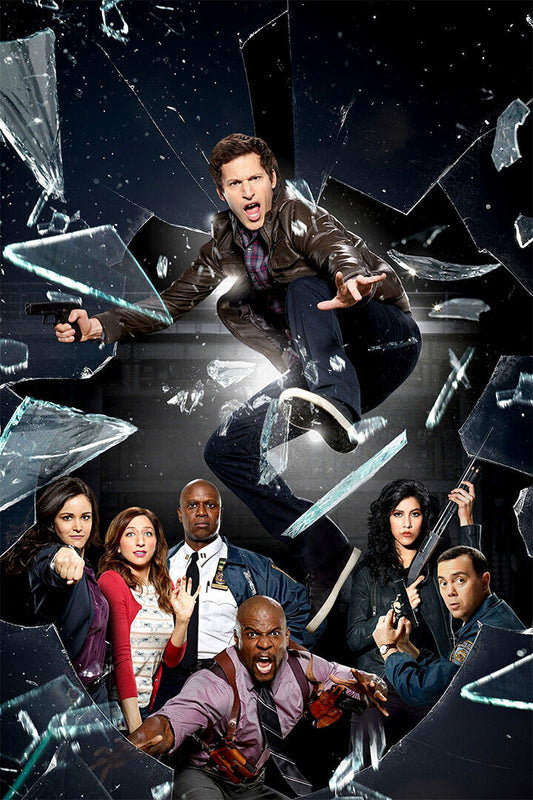 Brooklyn Nine Nine Movie Action Adventure Poster Wall Art Print Home Wall Decor - xonomax