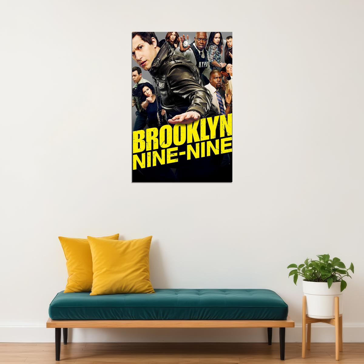Brooklyn Nine Nine Movie Crime Comedy Poster Wall Art Print Home Wall Decor - xonomax